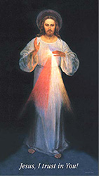 First Painting of Divine Mercy