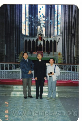 1987 Oct 27 Kwong Chau Shak Church - Fr Lam Bing Leung